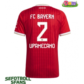 Bayern Munich Dayot Upamecano #2 Hemmatröja Kvinnor 2026-27 Kortärmad